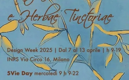 MILAN DESIGN WEEK 2025 - Fusione di Design, Natura e Herbae Tintoriae