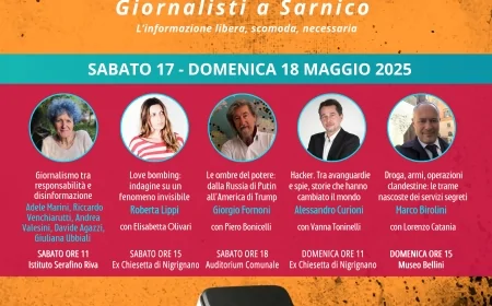TOOLS. Giornalisti a Sarnico: festival del giornalismo d'inchiesta sul Lago d'Iseo, 17-18 maggio 2025