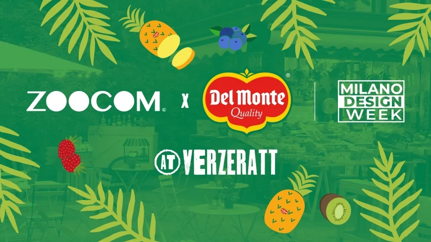 Milan Design Week 2025 - La creatività di ZooCom incontra la freschezza di Fresh Del Monte