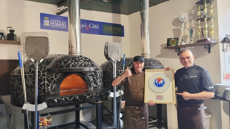 Gaetano Contaldo sul podio al Campionato Mondiale della Pizza | La Gare Pompei
