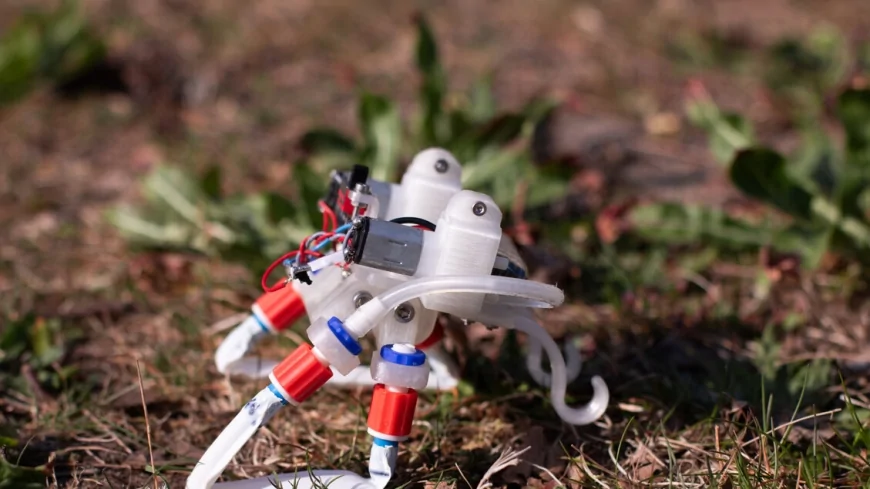 Il robot che pensa con i piedi: ispirato ai molluschi, muove senza cervello