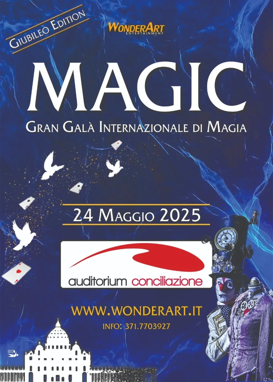 Magic! Giubileo Edition all’Auditorium della Conciliazione