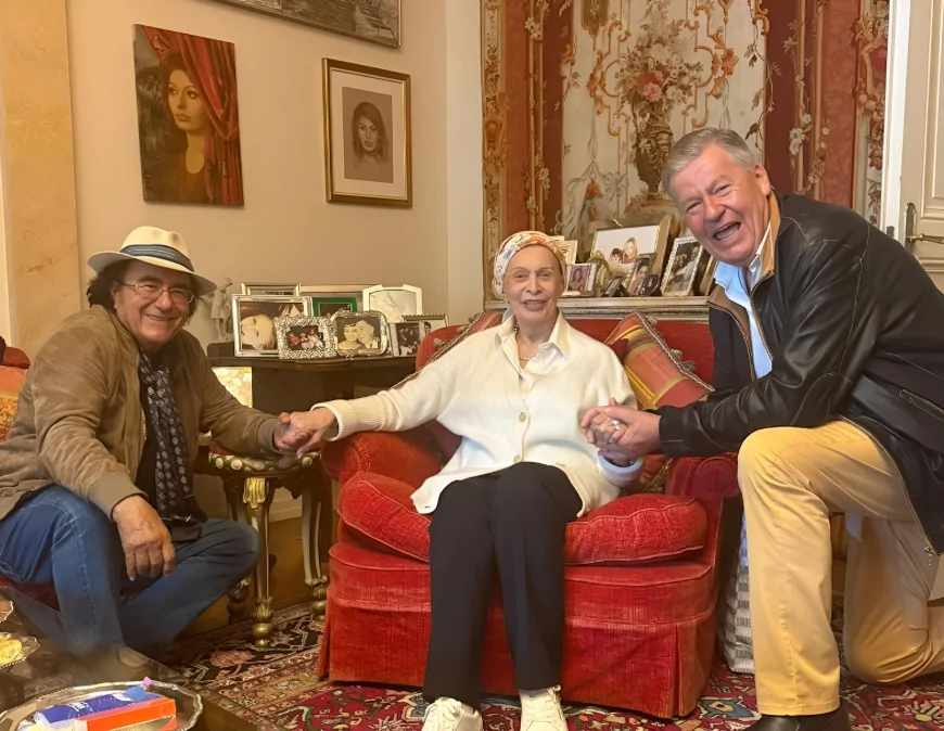 Al Bano e Sophia Loren: l’incontro tra due leggende dello spettacolo italiano