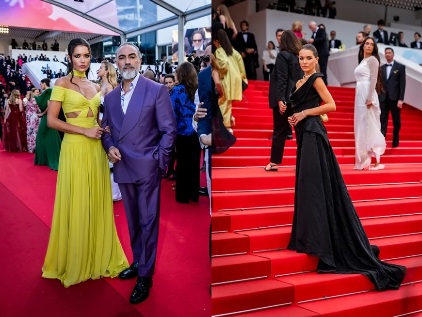 Cannes, Via Lemann e Selim Bayraktar incantano il red carpet tra stile e carisma