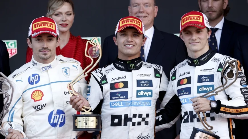 F1 Monaco 2025: Trionfo di Norris, Leclerc secondo tra gli applausi di casa