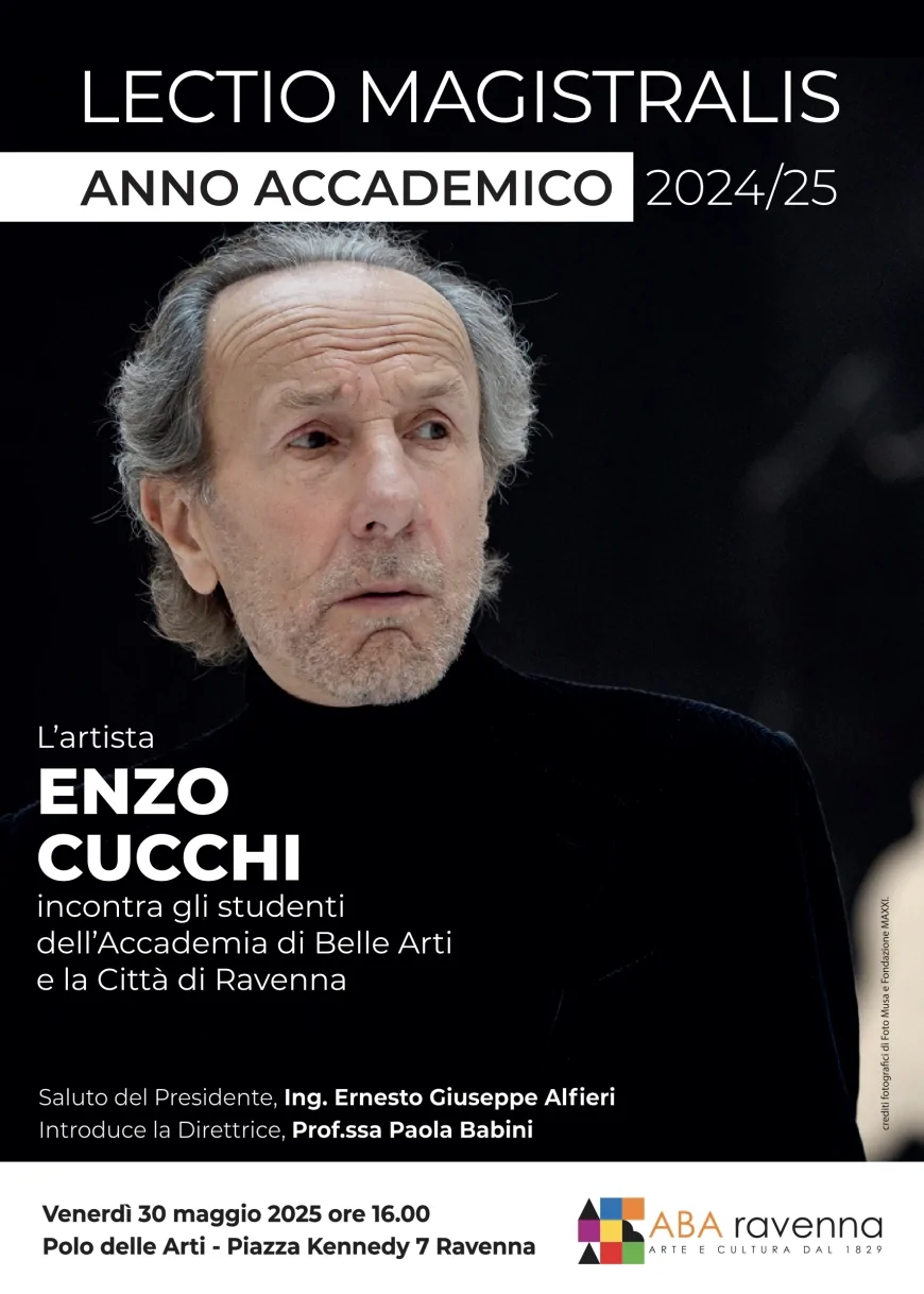 Enzo Cucchi a Ravenna: Lectio Magistralis all’Accademia di Belle Arti – 30 maggio 2025