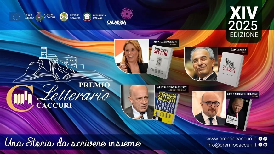 Premio Letterario Caccuri 2025 – Finalisti, programma ed eventi in Calabria