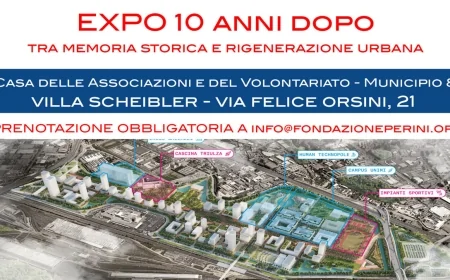 EXPO 10 anni dopo – Conferenza a Villa Scheibler sul futuro dell’area Expo