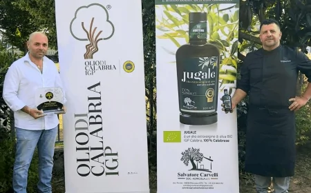 Olio bio Jugale e vini Paltusa: Calabria e Sardegna a tavola al Ca Nasta