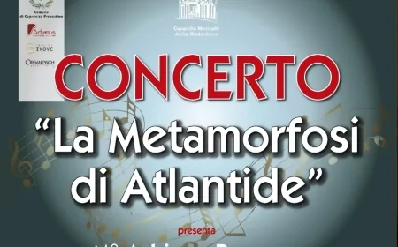 Il Mito di Atlantide in concerto al Tempio della Maddalena – 18 giugno 2025