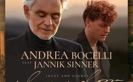 Polvere e Gloria: Bocelli e Sinner insieme in un singolo sorprendente