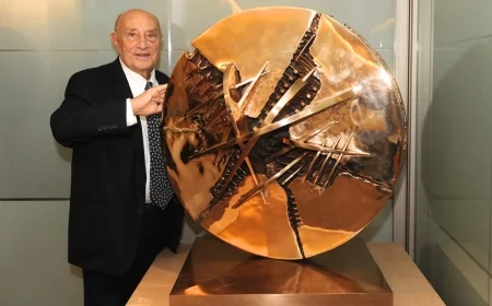 È morto Arnaldo Pomodoro, maestro della scultura moderna – Aveva 99 anni