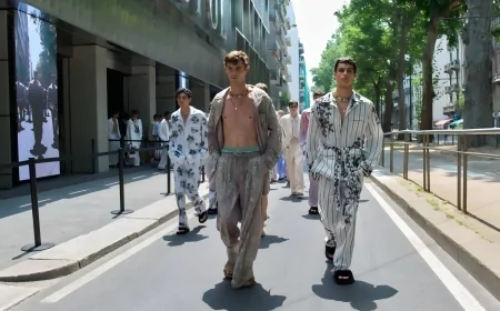 Milano Fashion Week Uomo P/E 2026: eleganza rilassata e nuove visioni della mascolinità