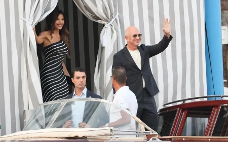 Lusso e mistero a Venezia: la festa segreta di Jeff Bezos con ospiti vip