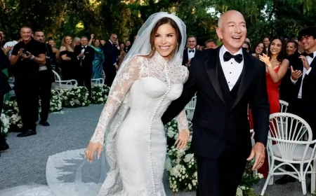Jeff Bezos e Lauren Sanchez: nozze da sogno a Venezia, sull’isola privata di San Giorgio