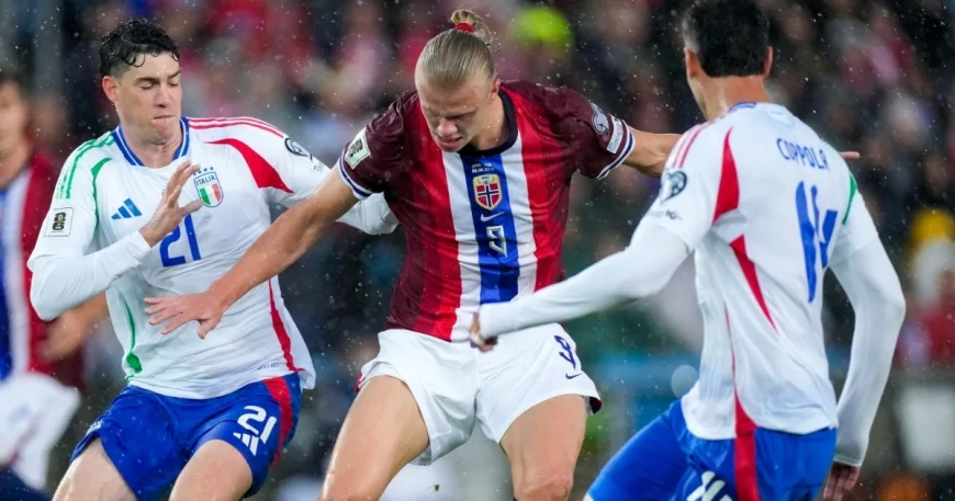 Italia travolta a Oslo: pesante 3-0 dalla Norvegia, crisi profonda per gli Azzurri