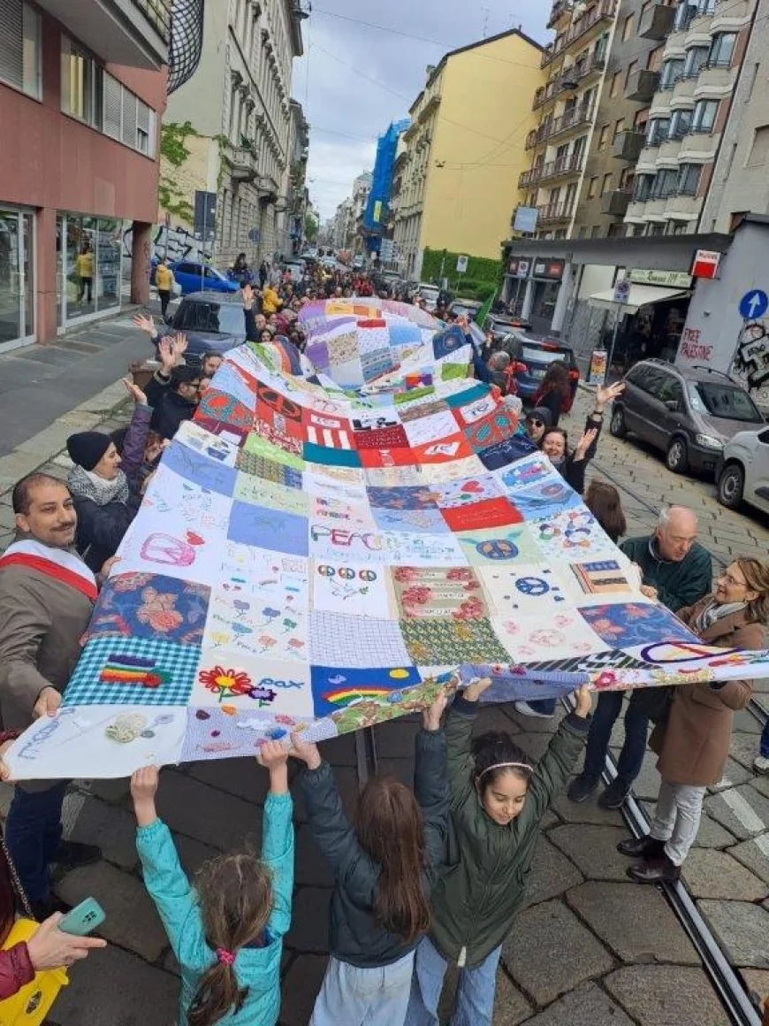 Milano Solidale: La Tela della Pace si Allunga - Partecipa entro il 1° luglio