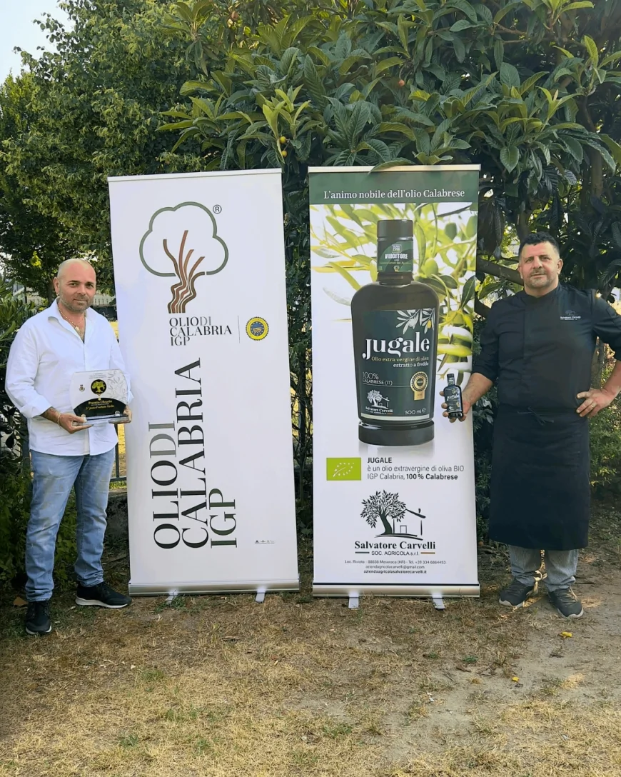 Olio bio Jugale e vini Paltusa: Calabria e Sardegna a tavola al Ca Nasta
