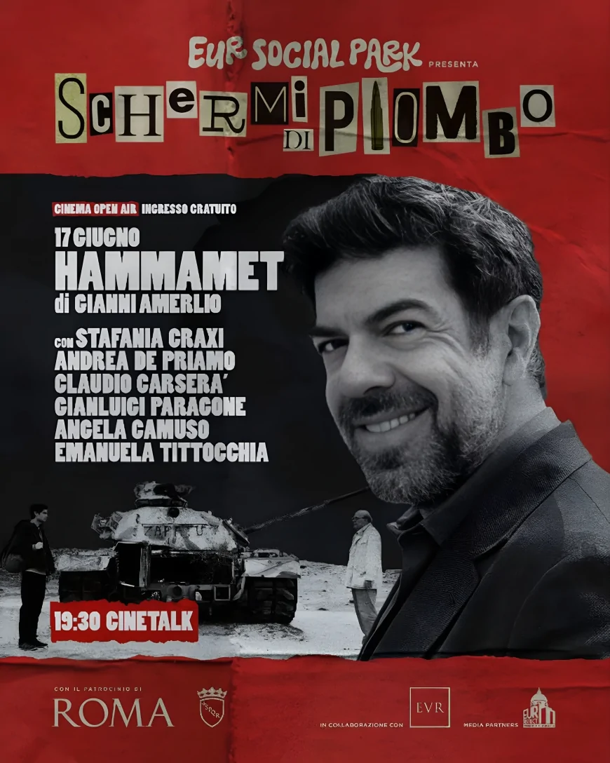 Schermi di Piombo: a Roma il film Hammamet con Stefania Craxi