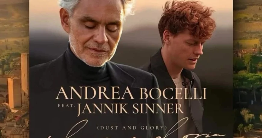Polvere e Gloria: Bocelli e Sinner insieme in un singolo sorprendente