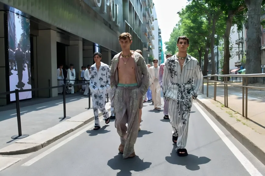 Milano Fashion Week Uomo P/E 2026: eleganza rilassata e nuove visioni della mascolinità