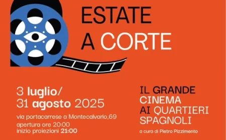 ESTATE A CORTE 2025 - A Foqus il grande cinema italiano ed internazionale