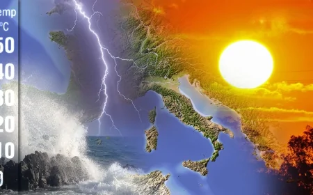 Europa nella morsa del caldo: estate 2025 tra record termici e fenomeni estremi