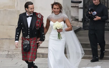 Mel B sposa Rory McPhee: abito ispirato a Lady Diana e nozze a St. Paul