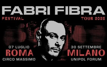 Fabri Fibra apre il Festival Tour 2025 da Roma: il debutto al Circo Massimo