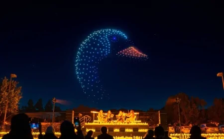 Drone Art Show Milano 2025: luci, arte e tecnologia all’Ippodromo di San Siro