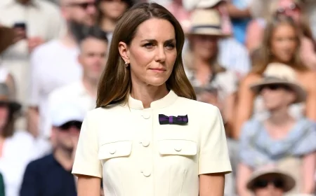 Kate Middleton incanta a Wimbledon con il suo signature look della stagione