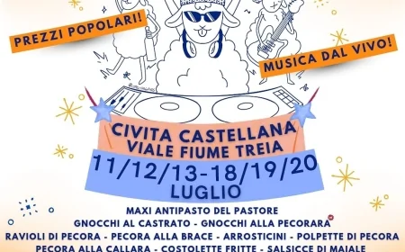 Sagra della Pecora a Civita Castellana: Arrosticini e Ravioli