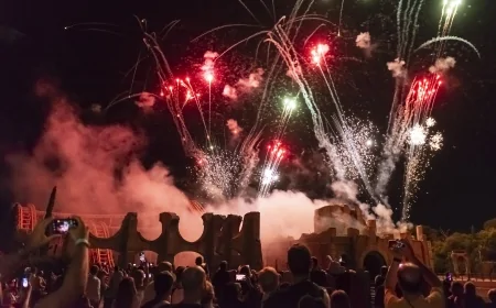 Stelle di Fuoco 2025: fuochi e musica a Cinecittà World Roma