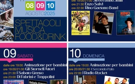 Sagra del Tortorello e del Tozzetto a Ronciglione | 8-10 agosto 2025