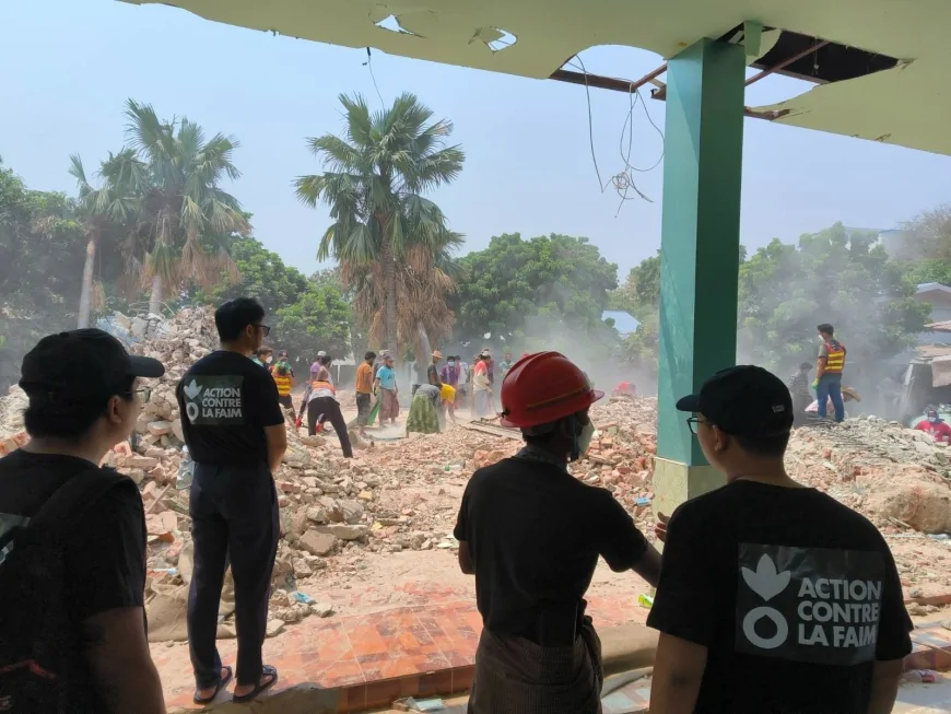 Myanmar: la risposta di Azione Contro la Fame dopo il terremoto