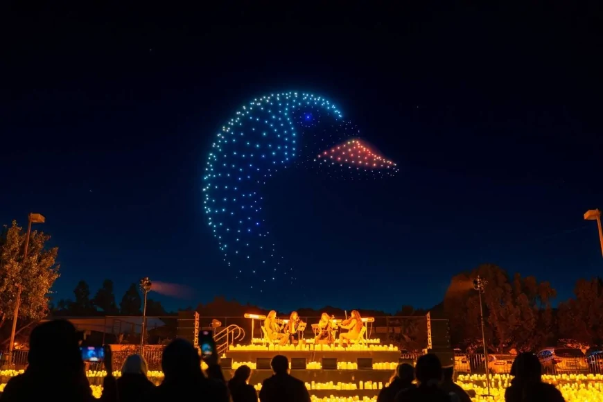 Drone Art Show Milano 2025: luci, arte e tecnologia all’Ippodromo di San Siro