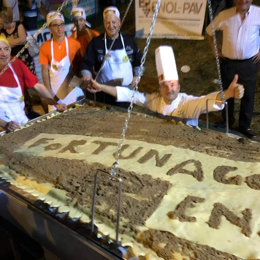 Fortunago tenta il Guinness: l’agnolotto più grande al mondo il 17 luglio