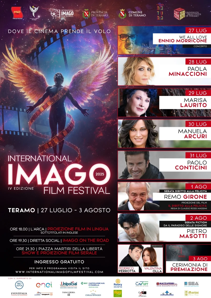 International Imago Film Festival 2025: il cinema vola a Teramo