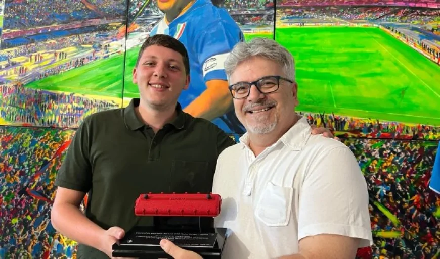 Museo del Calcio Santa Maria di Castellabate: donato il cimelio Ferrari