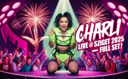 Charli XCX infiamma lo Sziget Festival 2025 con uno show iconico