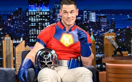 John Cena in Peacemaker diverte al Tonight Show