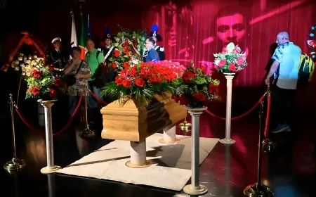 Addio a Pippo Baudo – Camera ardente a Roma al Teatro delle Vittorie