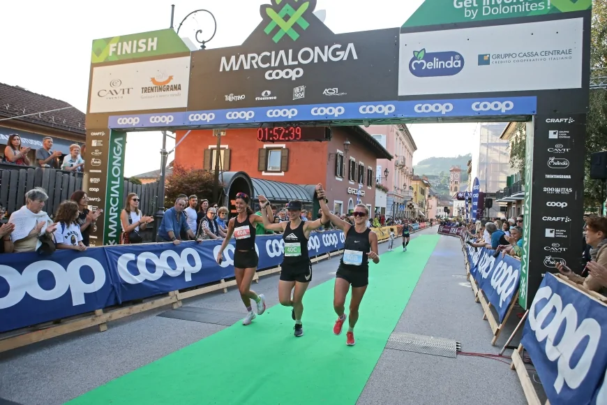 Marcialonga Running Coop 2025: staffette e gazzelle in gara