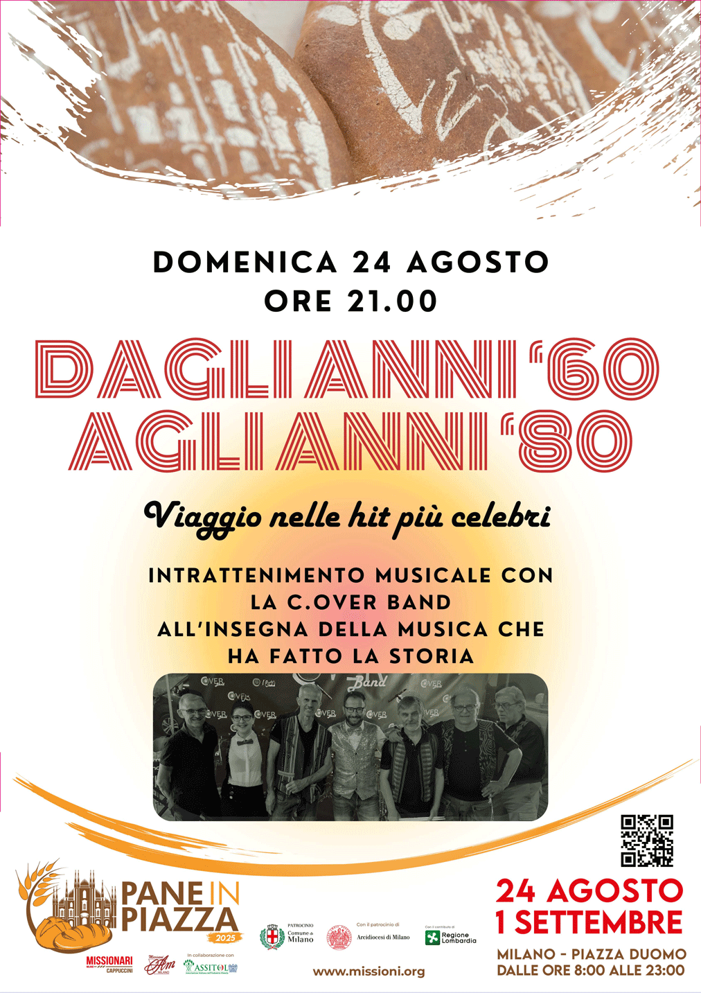 Pane in Piazza Milano 2025 – Evento di Solidarietà in Duomo