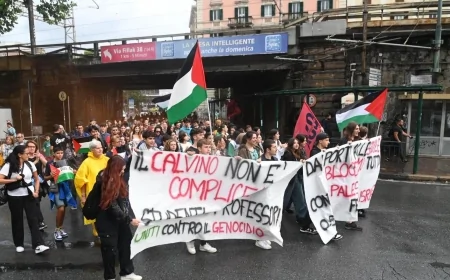 Proteste per Gaza: cortei, scontri e le reazioni del mondo politico