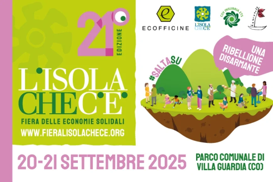 L’isola che c’è 2025: la Fiera delle economie solidali a Villa Guardia