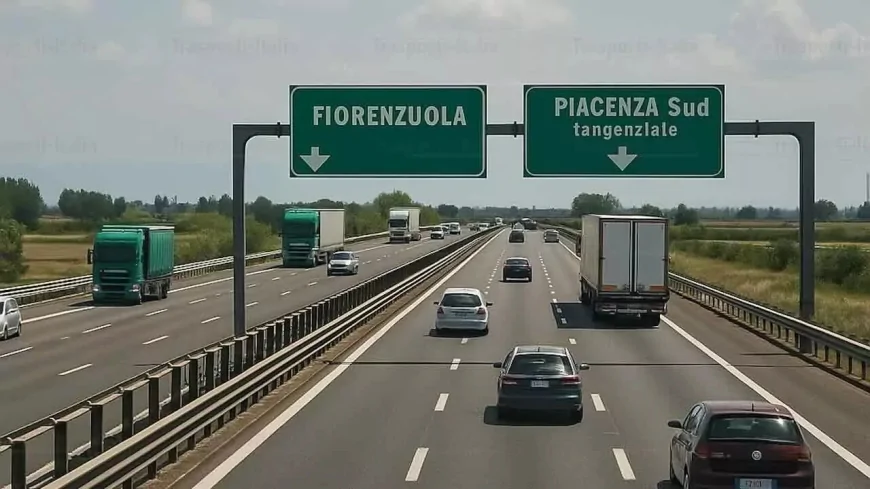A1, pedaggio gratis Piacenza Sud-Fiorenzuola da 15 settembre