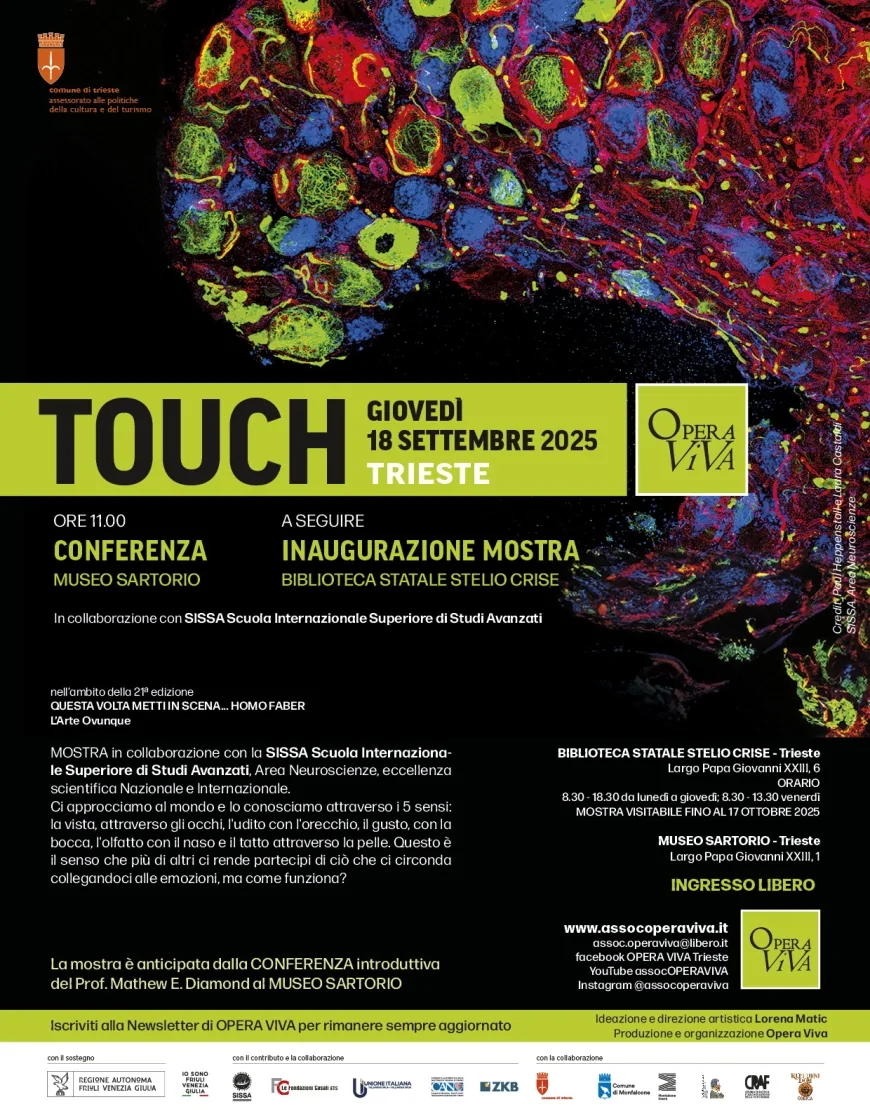 Mostra Touch a Trieste | 21ª edizione di “Questa Volta Metti in Scena”