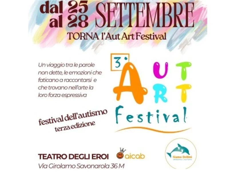 Roma, Aut Art Festival 2025: arte e autismo al Teatro degli Eroi
