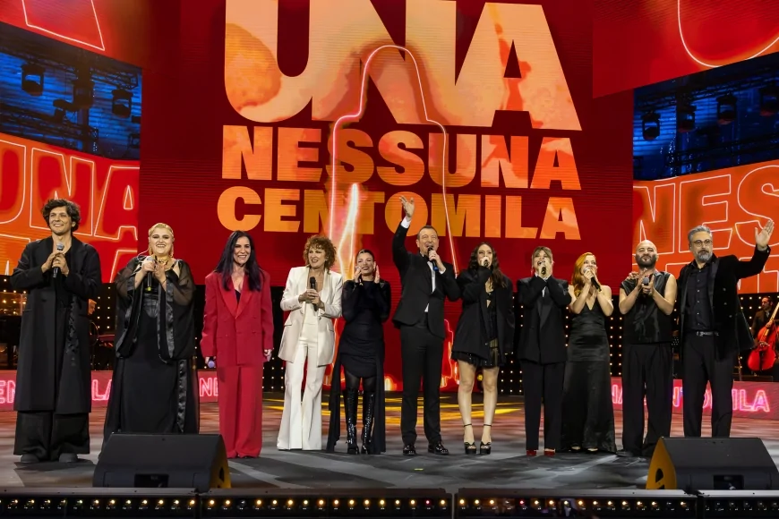 Napoli accoglie Una Nessuna Centomila | Un concerto per le donne con Fiorella Mannoia e grandi artisti